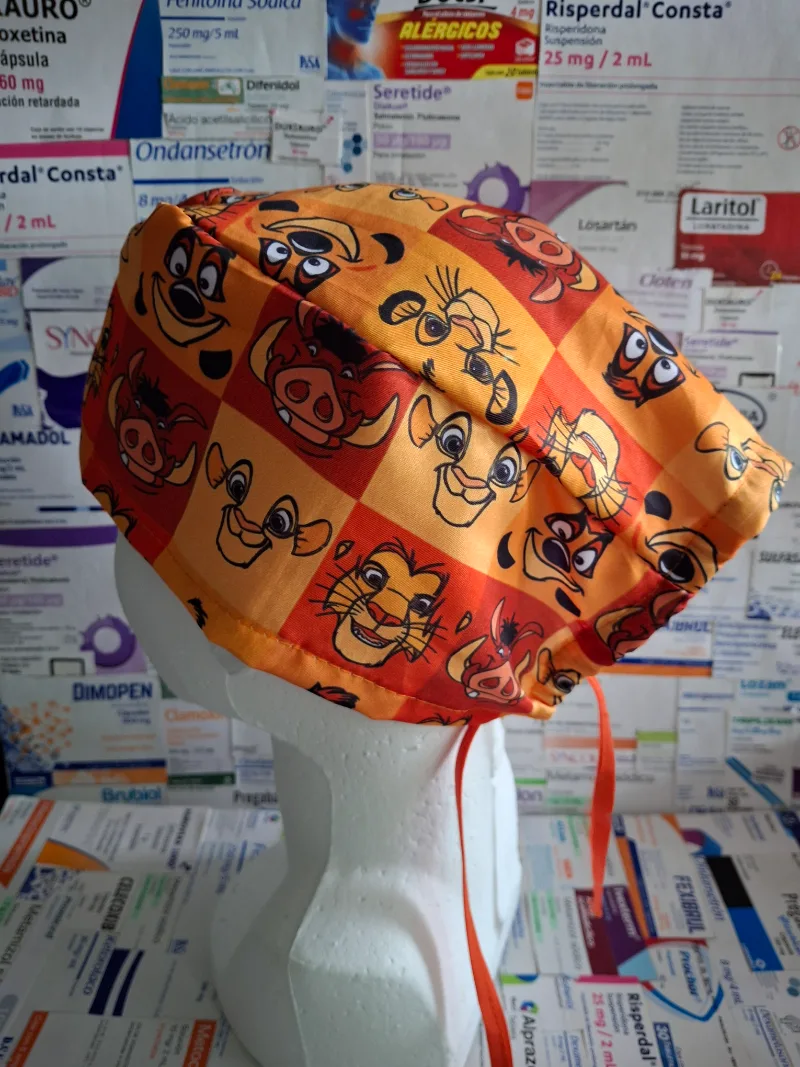 Gorro Quirúrgico Timón y Pumba