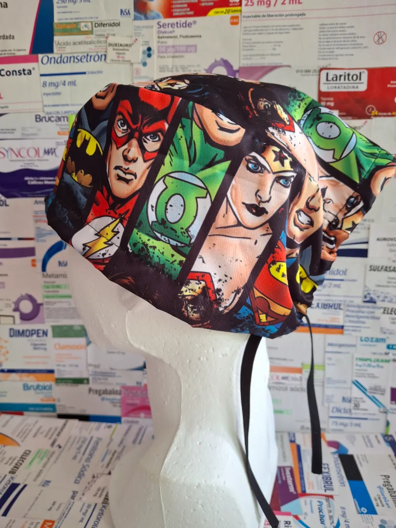 Gorro Quirúrgico Super Héroe